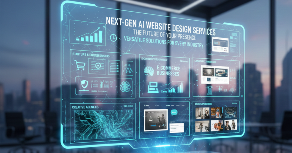 AI website design services