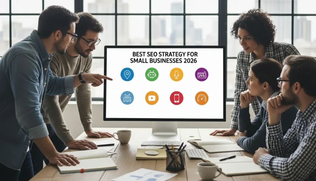 SEO strategy for small businesses